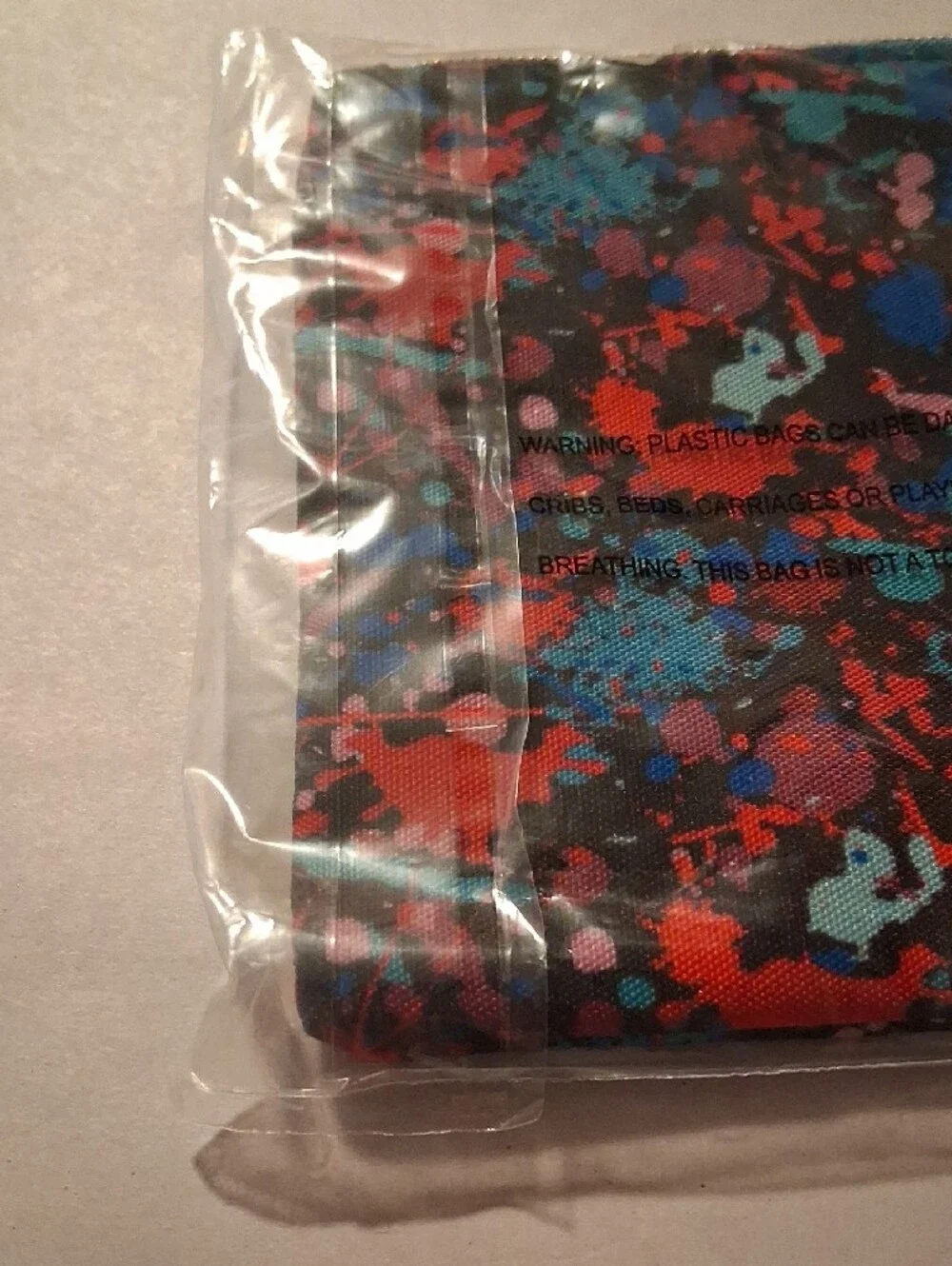 tarte Colorful Splatter Print Make Up Pouch (Sealed - NIP)